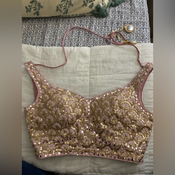 Pink Lehenga - Picture 3 of 9